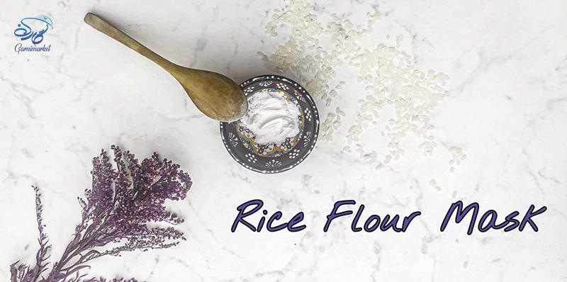 تاثیر آرد برنج برای درمان جوش صورت 